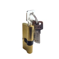 Личинка для замка 70 мм, смещенный цилиндровый механизм, AB